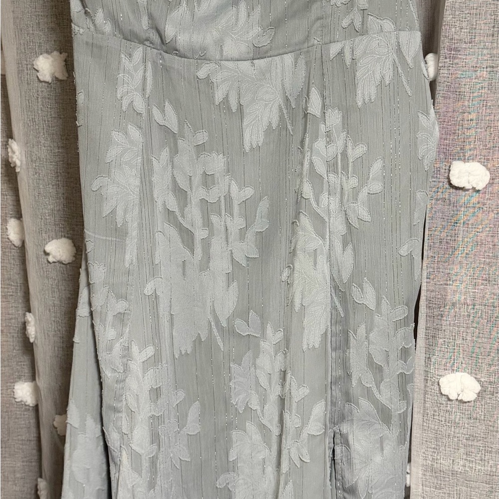 Lulu's Gray Textured Dress